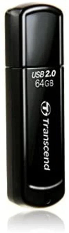 Transcend JetFlash 350 unidad flash USB 64 GB USB tipo A 2.0 Negro