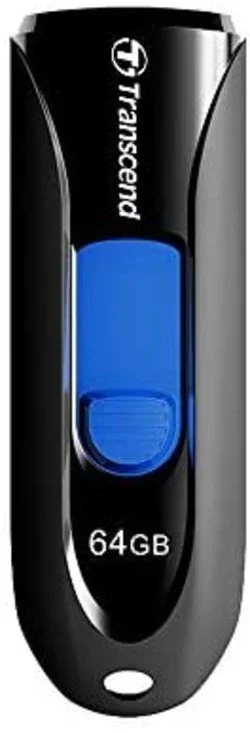 Transcend JetFlash 790 64GB unidad flash USB USB tipo A 3.2 Gen 1 (3.1 Gen 1) Negro, Azul