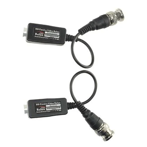 Transceptor Balun Cctv Pasivo por par trenzado 1c Video Pareja Ba612p-hac