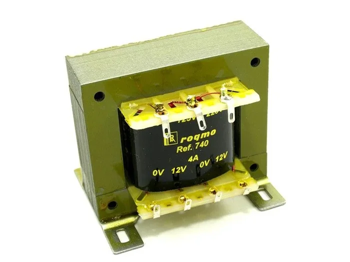 Transformador Alimentacion Salidas 12V+12Vac 4Amp Entrada 230Vac RQS-740