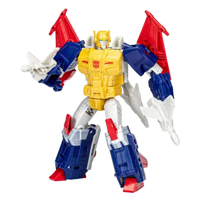 Transformers – Voyager Class – Figura de Legacy Evolution de Metalhawk de 17,5 cm – Figura de acción para niños y niñas a Partir de 8 años
