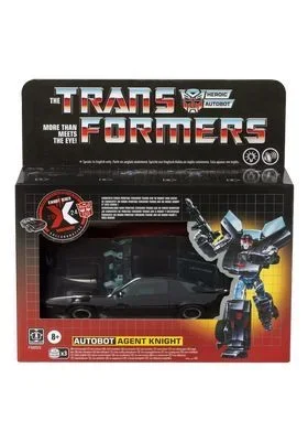 Transformers Collaborative, Knight Rider x Transformers, Figura de acción de Autobot Agent Knight