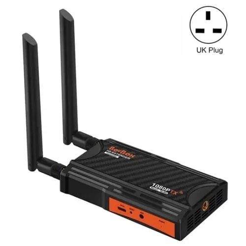 Transmisor y Receptor de Video 009 200M HD WIFI 5.8GHz Adaptador Dongle de Pantalla Inalámbrico (Enchufe Reino Unido)