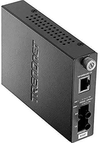 Trendnet TFC-110MST convertidor de medio 200 Mbit/s 1300 nm Multimodo Gris