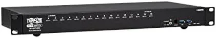 Tripp Lite B024-H4U16 interruptor KVM Montaje en rack Negro