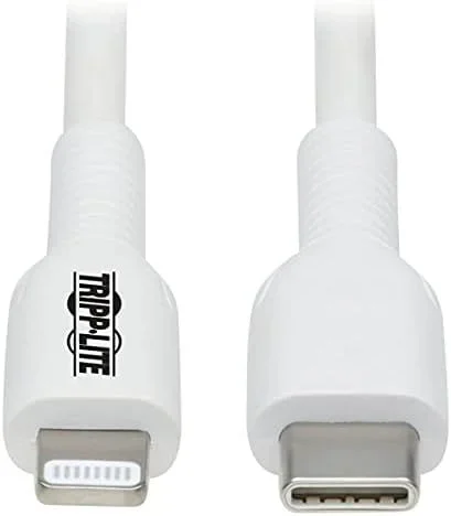 Tripp Lite M102-01M-WH cable de conector Lightning 1 m Blanco