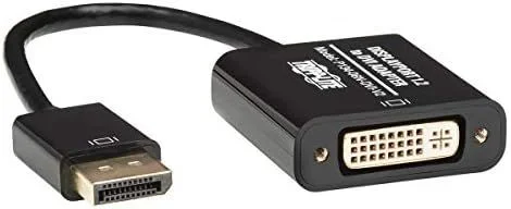 Tripp Lite P134-06N-MDP Convertidor Adaptador de Video de video DisplayPort a Mini DisplayPort, 4K 60Hz (M/H), 152 mm 6 Pulgadas
