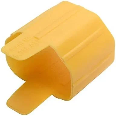 Tripp Lite PLC14YW Insertos Plug-Lock (cable de alimentación C13 a Tomacorriente C14), Amarillo, paquete de 100