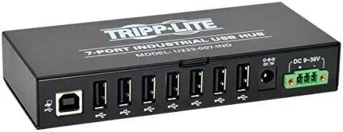 Tripp Lite U223-007-IND hub de interfaz 480 Mbit/s Negro