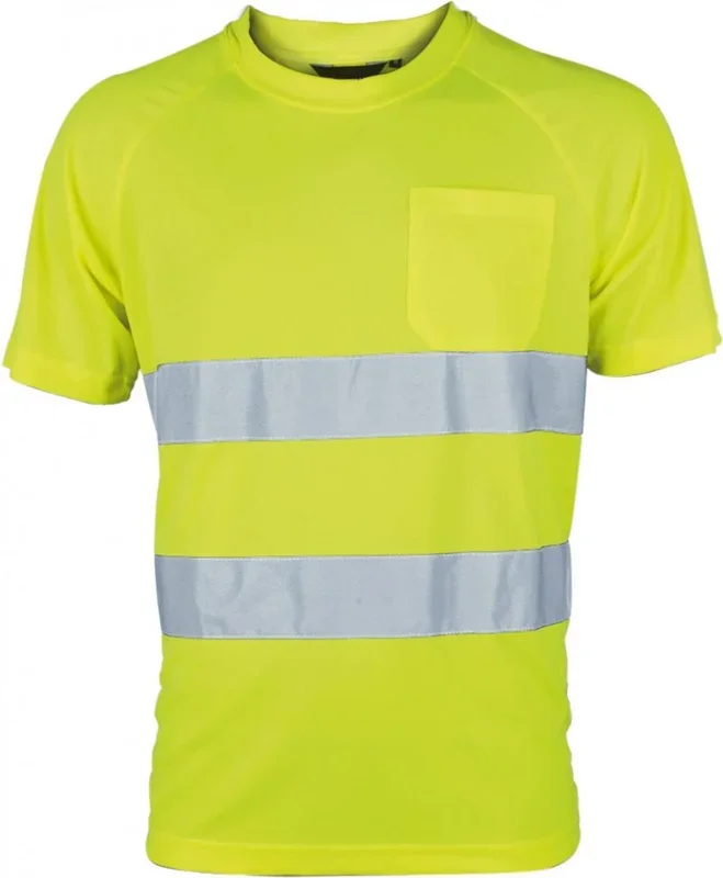 Triuso – Warnschutzparka ztshirt DIN EN 471, clase 2: 2 amarillo 54/56