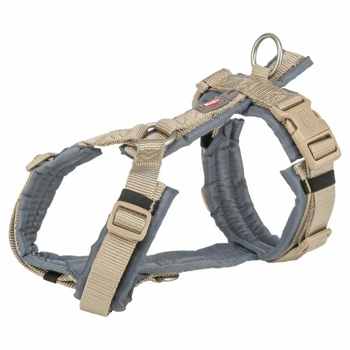 Trixie Arnés para perros Premium Trekking Arena Taupe/Grafito Gris