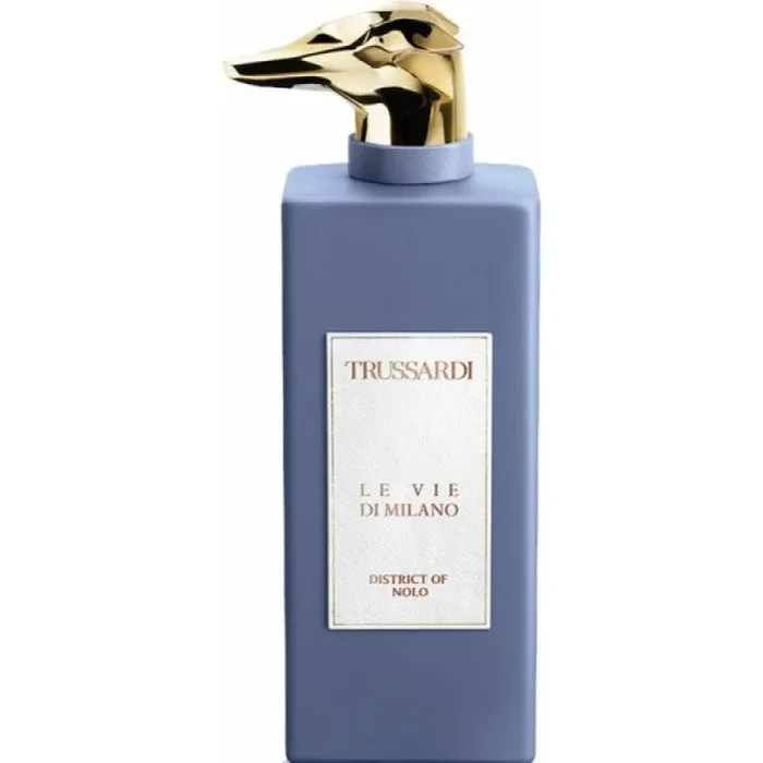 Trussardi, le vie di milano – district of nolo, eau de parfum, unisex, 100 ml