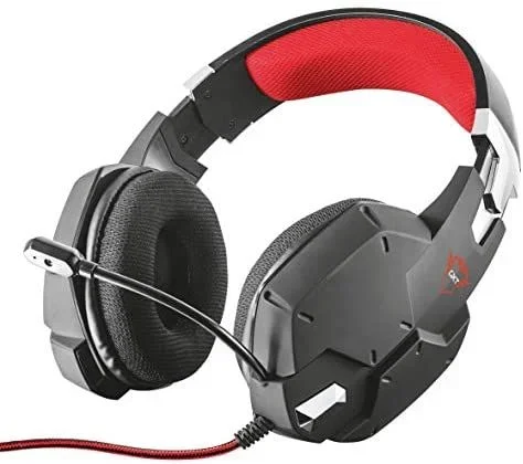 Trust GXT 322 Auriculares Alámbrico Diadema Juego Negro, Rojo