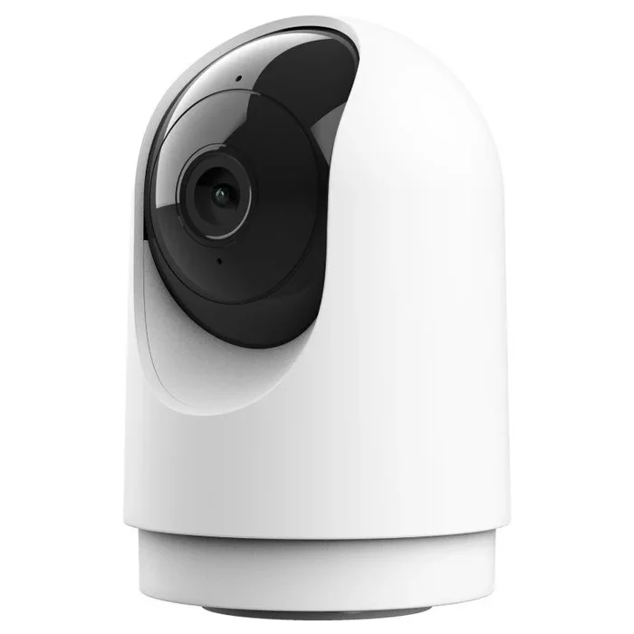 Trust IPCAM-2700 Cámara Vigilancia WiFi Interior, Camara 360° con Visión Nocturna, Sirena y Micrófono Incorporados, Detección de Personas, Cámara con App, Videovigilancia, Blanco