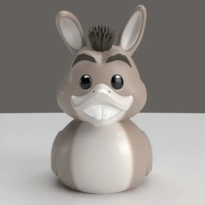 TUBBZ Mini: Shrek – Donkey Figura Mini Coleccionable de Pato de Goma Disfrazado