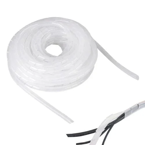 Tubo de Revestimiento de Bobinado de Cable en Espiral 100 m Diámetro 10 mm
