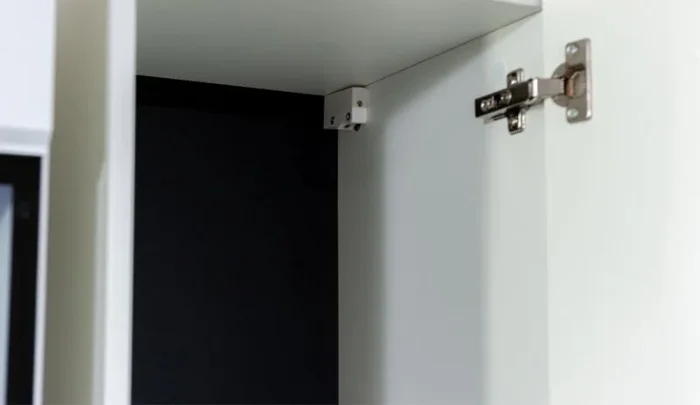 Tuckano Armario RTV 140x35x45 CANADA blanco alto brillo