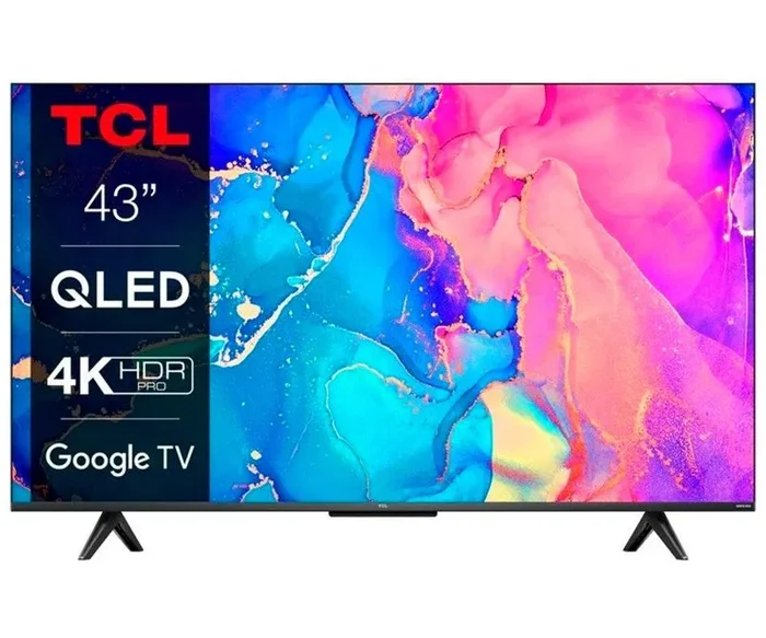 Tv tcl 43pulgadas qled 4k uhd – 43c631 – smart tv – hdr – dolby audio – hdmi – usb