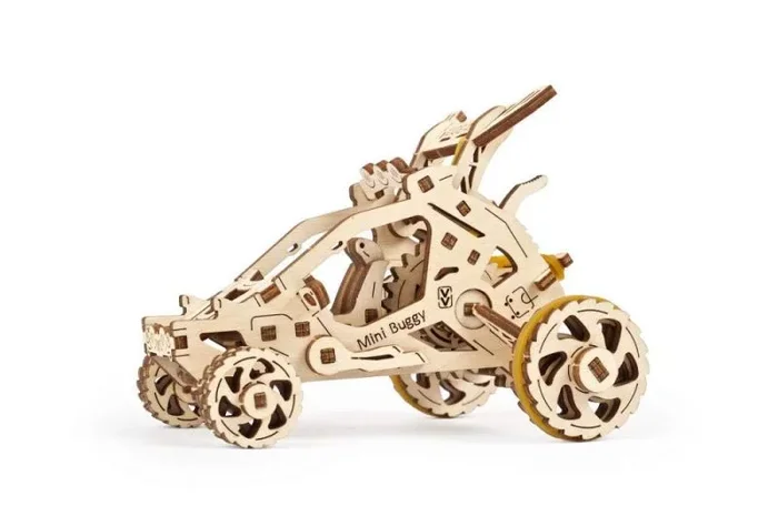 UGears 70164 Mini Desert Buggy Kit de modelo mecánico de madera