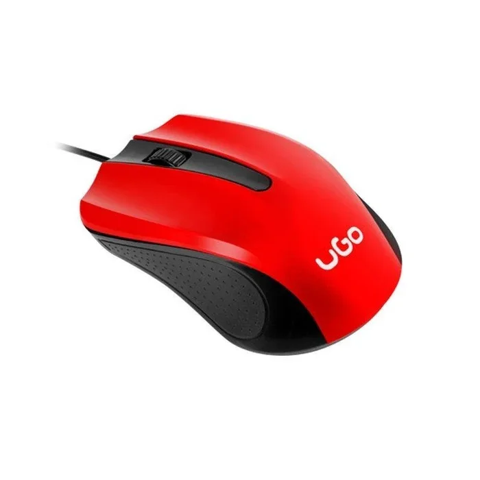 uGo UMY-1214 ratón Ambidextro USB tipo A Óptico 1200 DPI