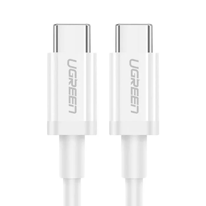 UGREEN Cable de datos y carga rápida tipo C a tipo C, 2 metros, color blanco