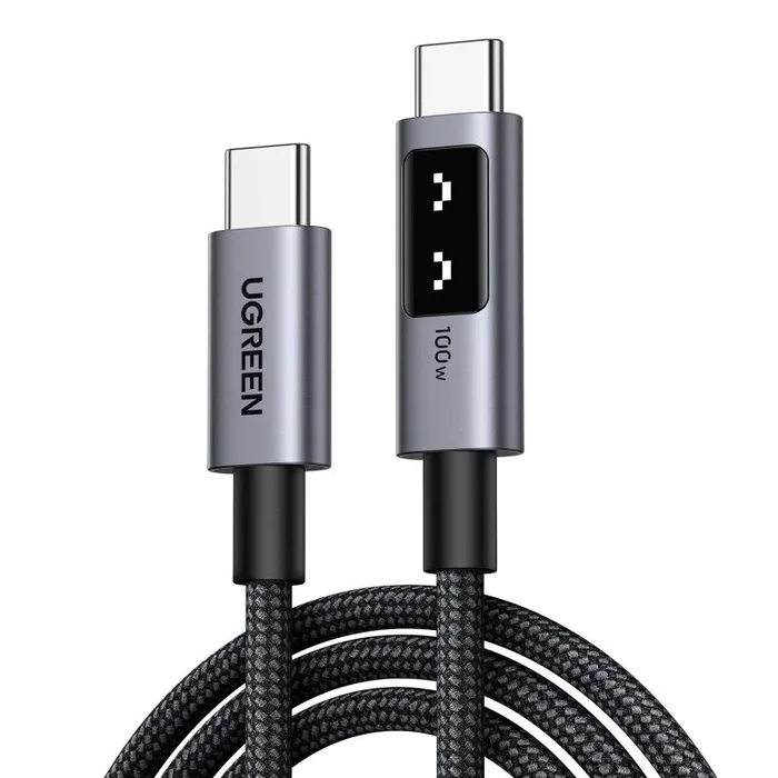 UGREEN Uno Cable USB C 100W, Tipo C Carga Rápida PD 3.0 Compatible con MacBook, Dell, iPad, iPhone 17 Pro Max Air/16/15 Plus Pro Max, Galaxy S25 Ultra S24 S23 S22, Pixel 9, etc. 2M