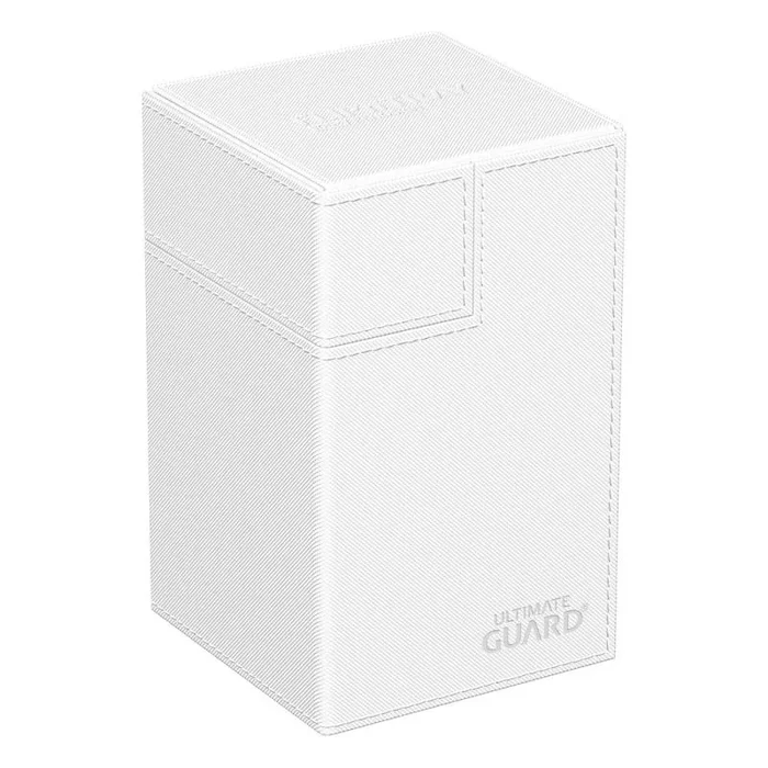 Ultimate guard flip`n`tray 100+ xenoskin monocolor blanco