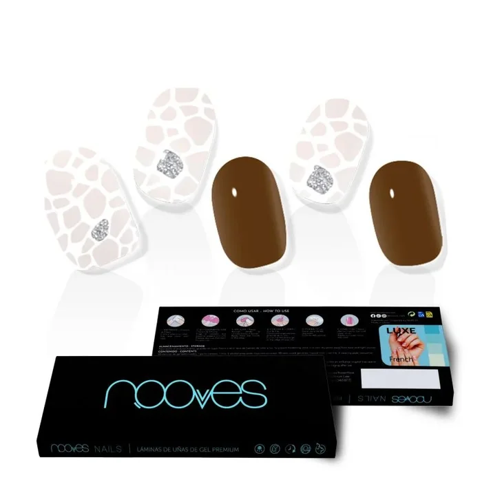 Uñas Postizas Nooves Suzanne Gel Autoadhesivas