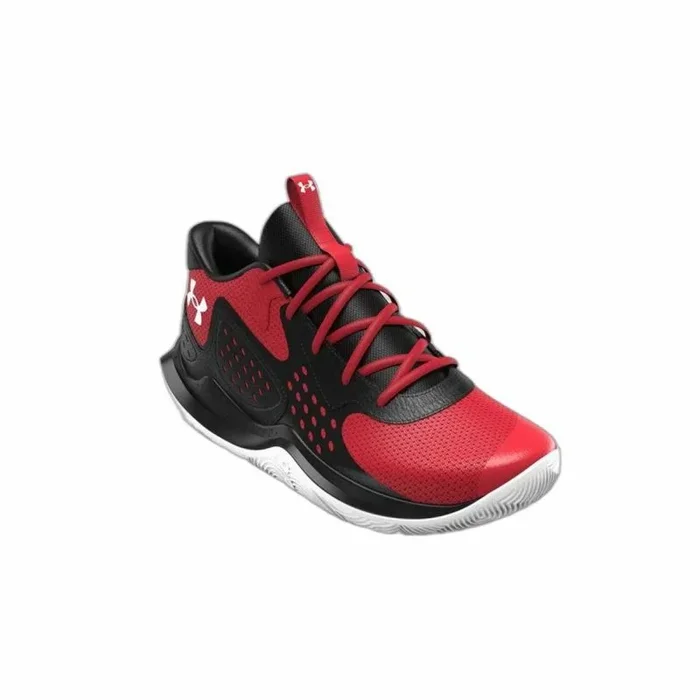 Under Armour Unisex Jet ’23 Basketball Shoe, (600) Red/Black/White, 8.5 US Men