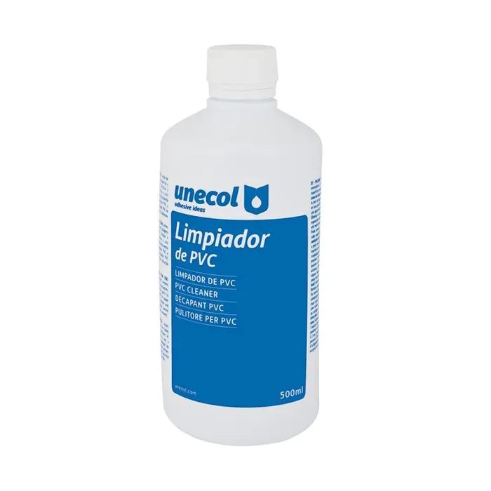 Unecol 215 – Disolvente tubo pvc rigido botella plastico 500ml