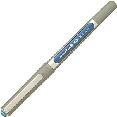 Uniball rollerball eye fine ub-157e 0.7mm azul claro caja 12 ud