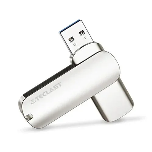 Unidad Flash Teclast Leishen Plus Series USB3.0 Twister Memoria 128 Gb (Plateada)