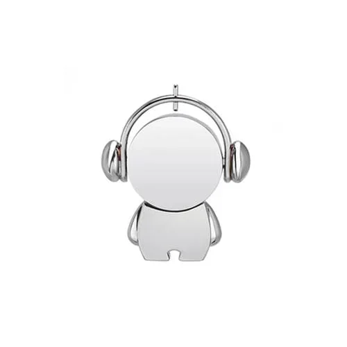 Unidad USB Y01 Musician Car Estilo Dibujos Animados Disco U Capacidad 64Gb (Plata)