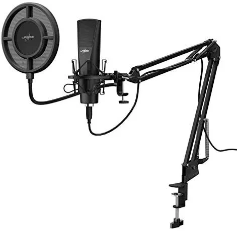 uRage Stream 800 HD Studio Negro Micrófono para presentaciones