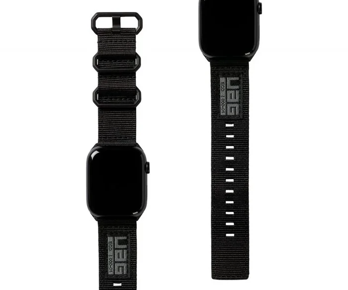 Urban Armor Gear 194001114032 Accesorios para dispositivos vestibles inteligentes Correa Negro, Grafito Nylon