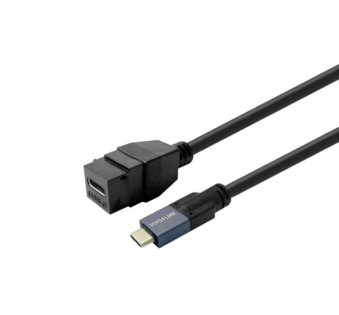 Usb-c male to female 1m