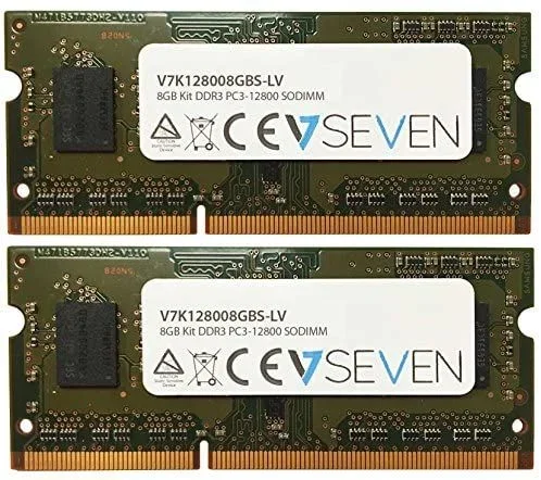 V7 8GB DDR3 PC3L-12800 – 1600MHz SO DIMM módulo de memoria – V7K128008GBS-LV
