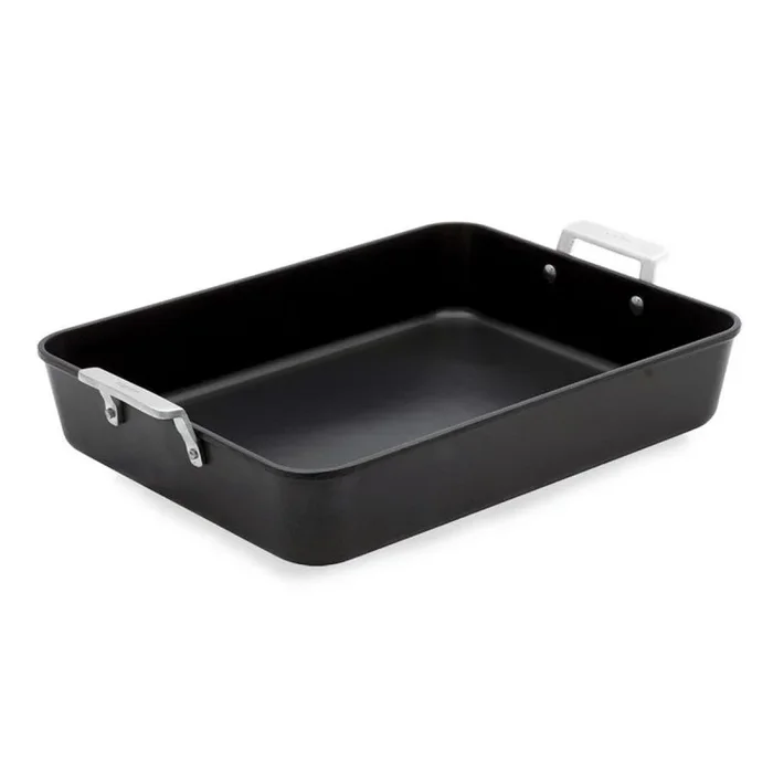 Valira Aire – Rustidera Premium de 35×27 cm hecha en España, aluminio fundido con antiadherente reforzado, apta para inducción