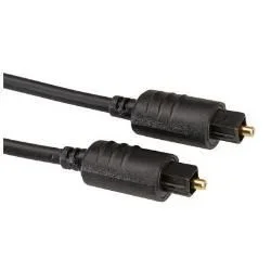 Value 11.99.4383 cable de audio 3 m TOSLINK Negro