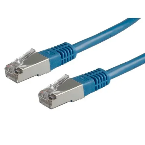 Value 21.99.1364 cable de red Azul 5 m Cat6 S/FTP (S-STP)