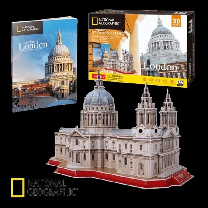 Van der Meulen St. Paul’s Cathedral Puzle 3D 107 pieza(s) Edificios