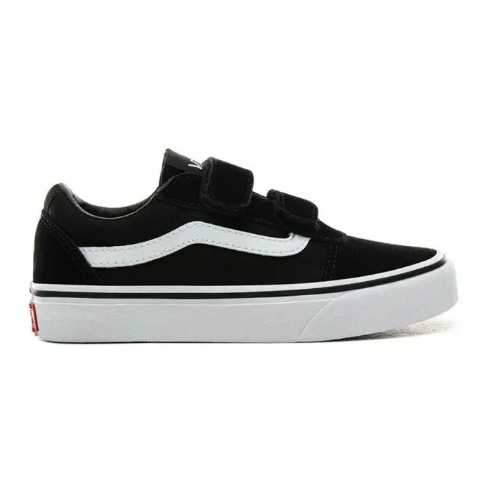 Vans Ward V, Zapatillas para Unisex niños, (SUEDE/CANVAS) BLACK/WHITE, 31 EU