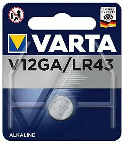 VARTA Blíster de 1 pila «Electronics» V12GA (LR43) 1,5 Voltios
