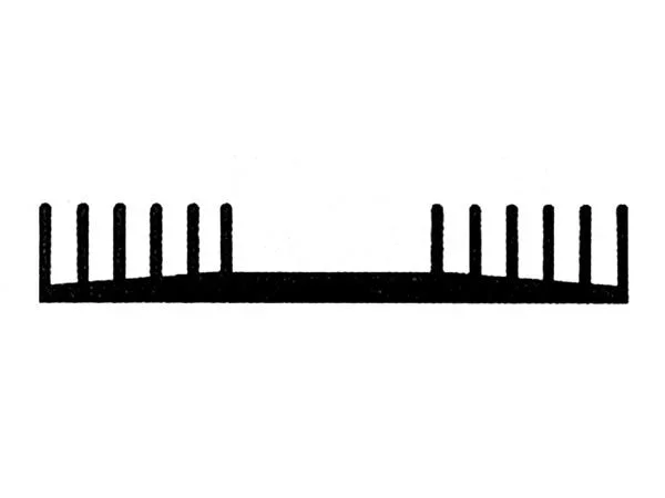 velleman 139226 – Disipador térmico (25/500, 0,5 m, sin taladrar, 0,6 C/W)
