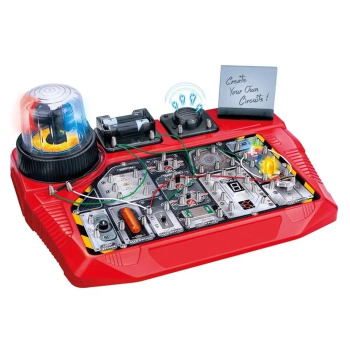 Velleman Kit de proyectos electrónicos para niños a Partir de 8 años, Explore los Fundamentos de la electrónica con 50 experimentos apasionantes, diversión lúdica educativa e interactiva, Laboratorio