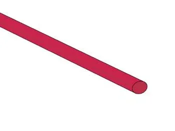 Velleman STB32R – Tubo de desagüe, color rojo, 3,2 mm
