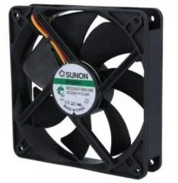 Ventilador 24vdc Medidas 120x120x25mm 3 Cables Friccion 5w Sunon Mec0252v1-000u-g99
