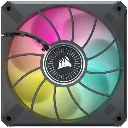 Ventilador caja corsair ml120 rgb elite 120mm magnetic leviaton single pack co-9050112-ww