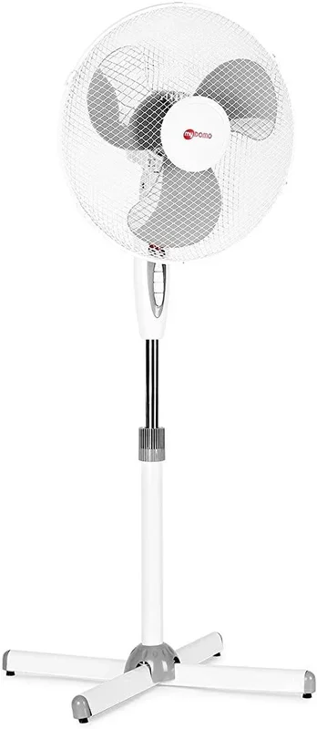 Ventilador tecnolux fs400 40cm de diametro 3 velocidades oscilante pie regulable en altura