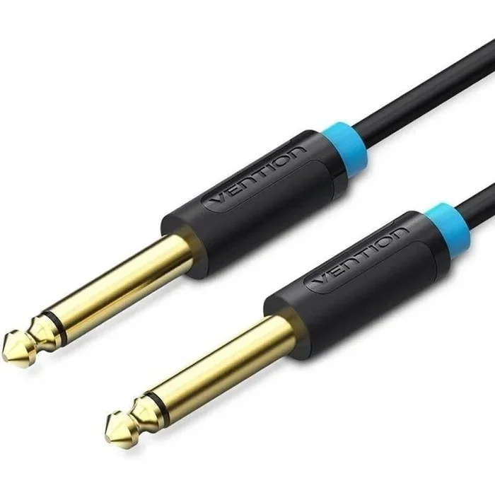 Vention BAABJ – Cable amplificador de audio macho a macho, 6,5 mm, para guitarra, altavoz, 5 metros